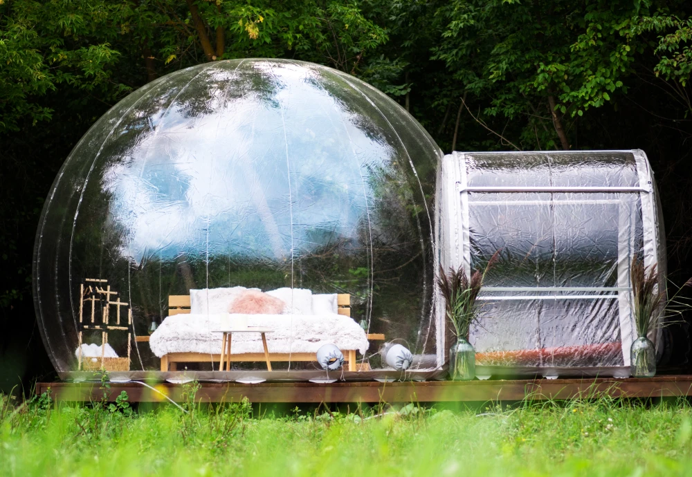 how to make your own bubble tent